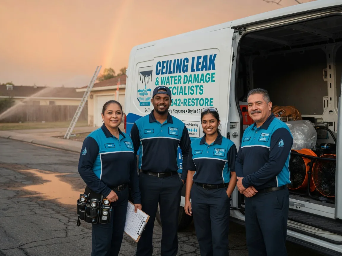 Ceiling Leak Cleanup company in Baker, CA
