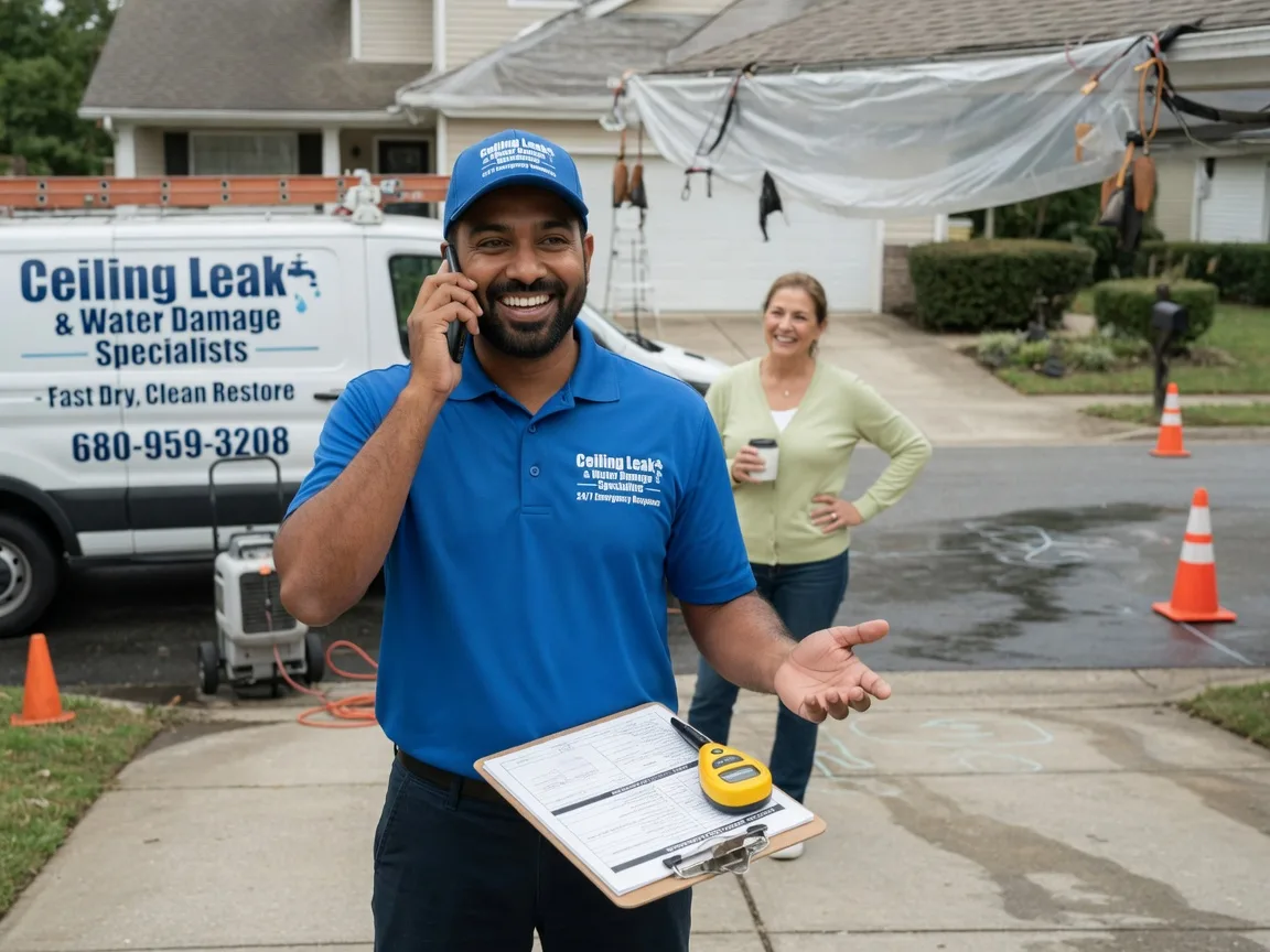 Ceiling Leak Cleanup Baker, CA FAQs